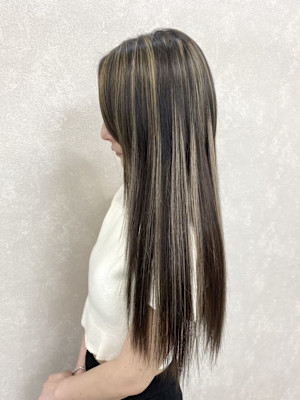 シールエクステ90枚、ハイライト