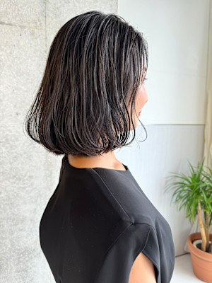 ブリーチなしハイライトなしの脱白髪染めカラー