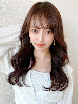 美髪/髪質改善/韓国/切りっぱなしボブ/フェイスレイヤー