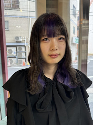 インナーデザインカラー/パープル【錦糸町北口】