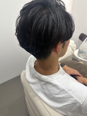 メンズマッシュショート