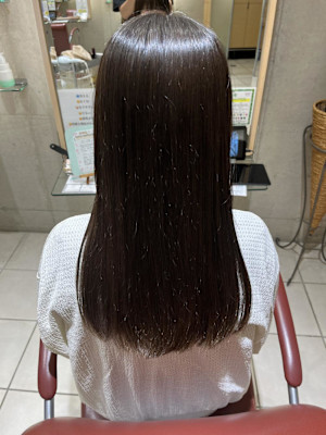 髪質改善ストレート