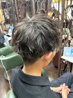 メンズ×パーマ【ツイストスパイラルパーマ】