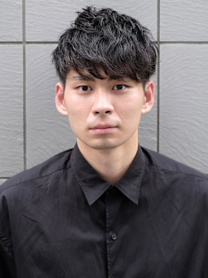 大人ツーブロックショート