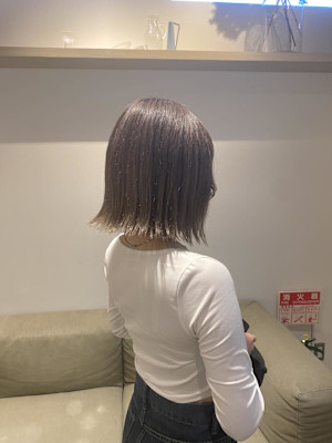 デザインカラー/レイヤーカット/ウェットヘア