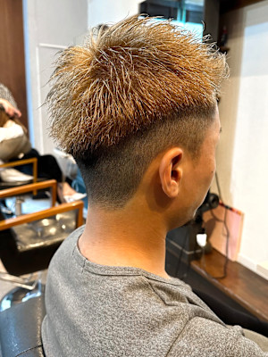 【IRIE 赤坂】スパイキーショート×ハイトーン