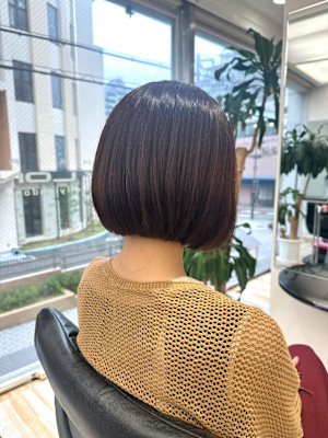 丸みボブ