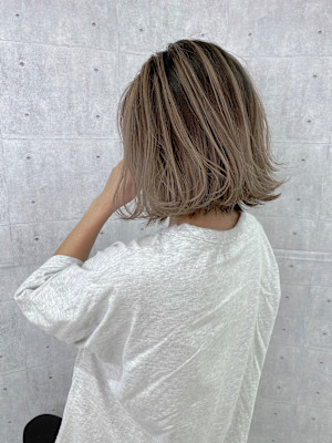 コントラストバレイヤージュ