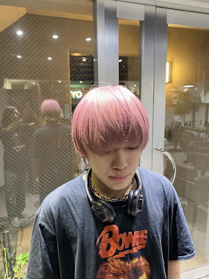 ウルフアッシュブラックカルマパーマベリーショート