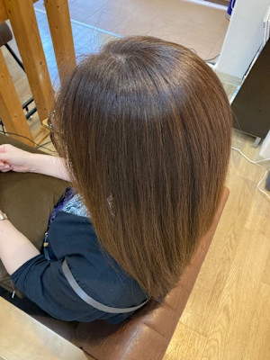 お客様髪質改善データ1281（白髪ぼかし）