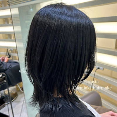 ＊ハッシュカット/縮毛