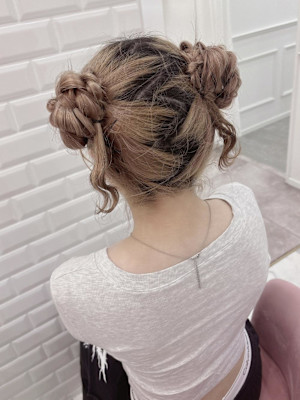 ぽこぽこくらげヘア＊まゆ