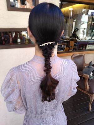hair make affino×ロング