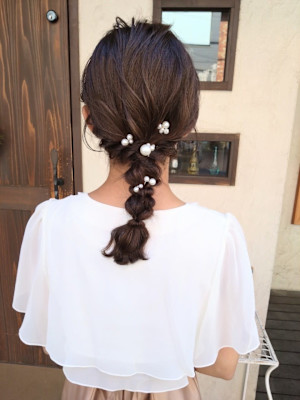 hair make affino×ロング