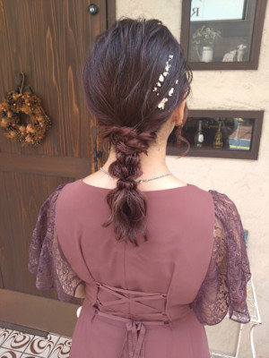 hair make affino×ロング