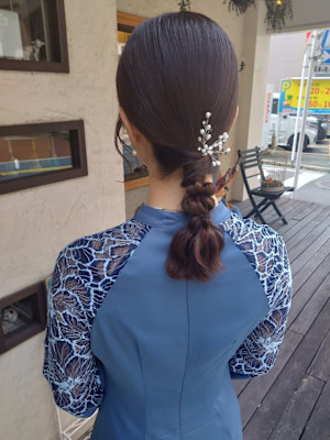 hair make affino×ロング