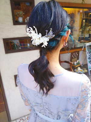 hair make affino×ロング