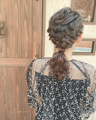 hair make affino×ロング