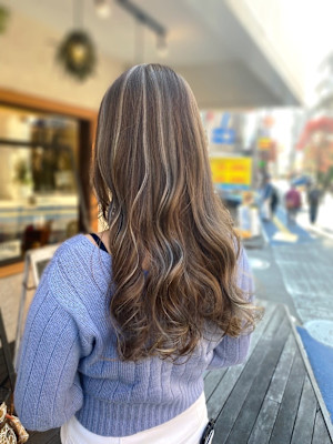 hair make affino×ロング