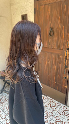 hair make affino×ロング