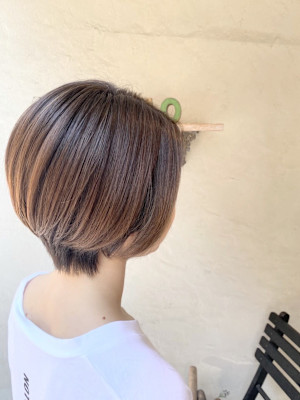 hair make affino×ショート