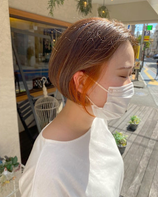 hair make affino×ショート