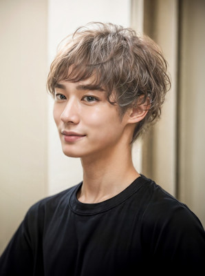 スーツも似合うノーパートスタイル