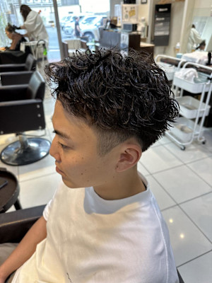 ショートパーマ