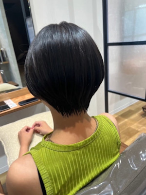 ハンサムショート/似合せカットメンズライク20代30代40代