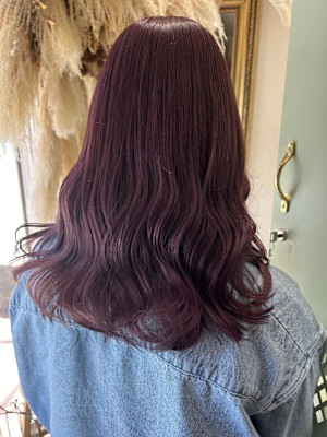 ブリーチ/カシスカラー/ピンクラベンダー/横浜