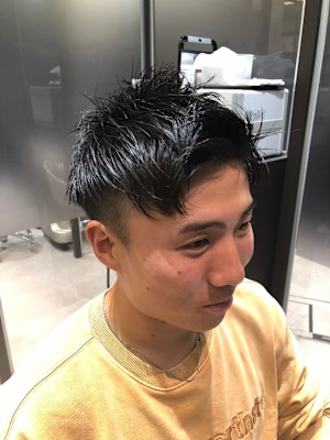 MENS'HARE/短髪かっこいい似合わせカット/ツーブロ