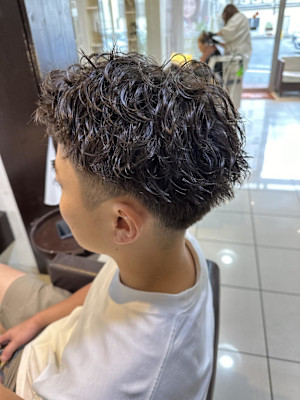 ショートパーマ