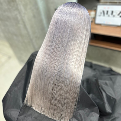 ホワイトグレーハイトーングレーカラーケアカラーケアブリーチ