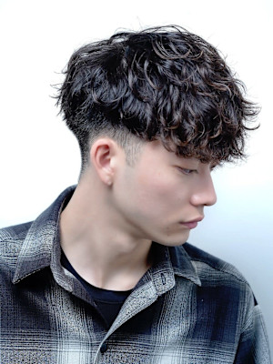 【alpha 新宿】マッシュ×スパイラルパーマ［メンズパーマ