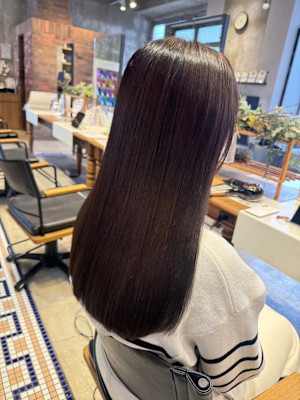 髪質改善/艶髪/美髪/顔周りカット/ストレート