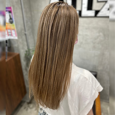 ハイトーンブロンカラーケアブリーチダブルカラーシャドールーツ