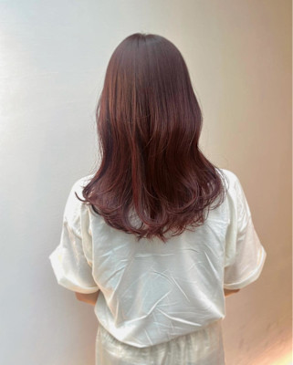 デザインカラー/レイヤーカット/ウェットヘア