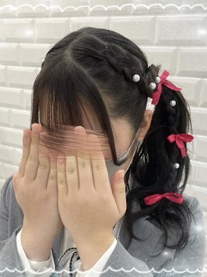 今年の夏はサイドポニーで決まり♪_ゆう