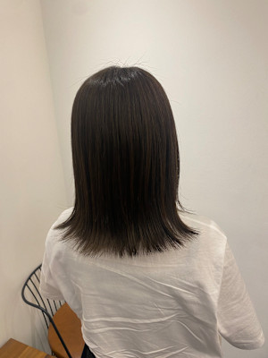 池袋/イルミナカラー/透明感/オリーブカラー