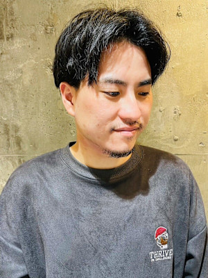 メンズショート　黒髪　刈り上げ　ビジネス　20代30代40代