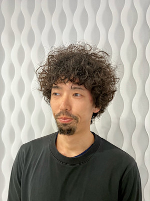 小アフロスタイル