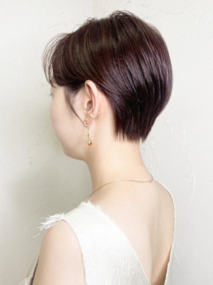 【Reir_下北沢】*小顔フレンチショート+バーガンディ＊