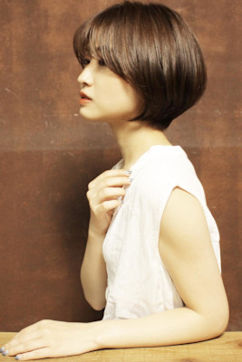 ナチュラルショートボブ