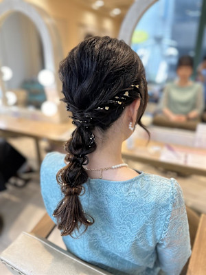 [aina]編み下ろし/ヘアセット