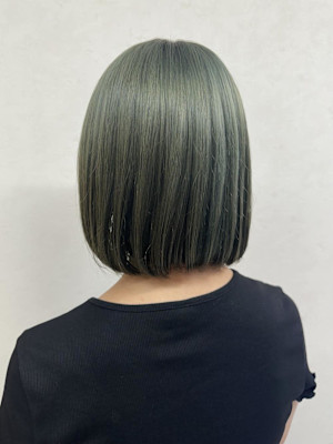 ミルクティーベージュ×タッセルボブ♪