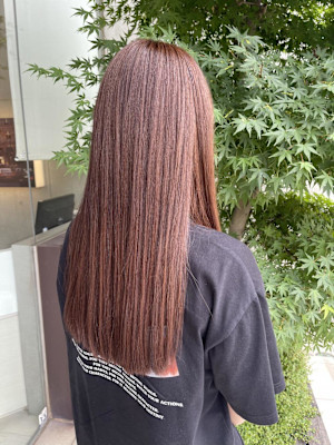 ピンクベージュスーパーロング