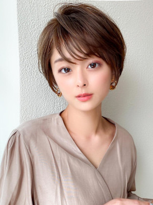 美髪/髪質改善/韓国/切りっぱなしボブ/フェイスレイヤー