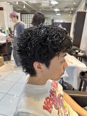 ショートパーマ