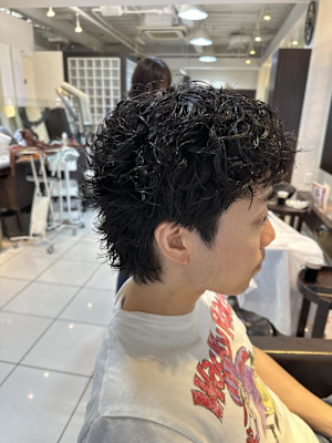 ショートパーマ