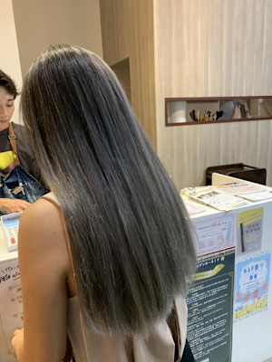 バレイヤージュだよ。